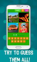 4 Pics 1 Word - Country Quiz Poster