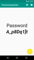 Password generator poster