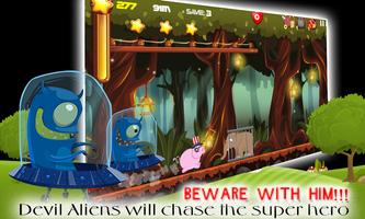 Super Peppa Alien Pig World capture d'écran 3