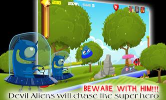 Super Popou Alien World اسکرین شاٹ 3