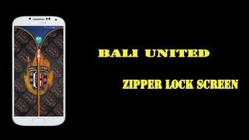 Bali United Zipper Lock Screen Screenshot 1