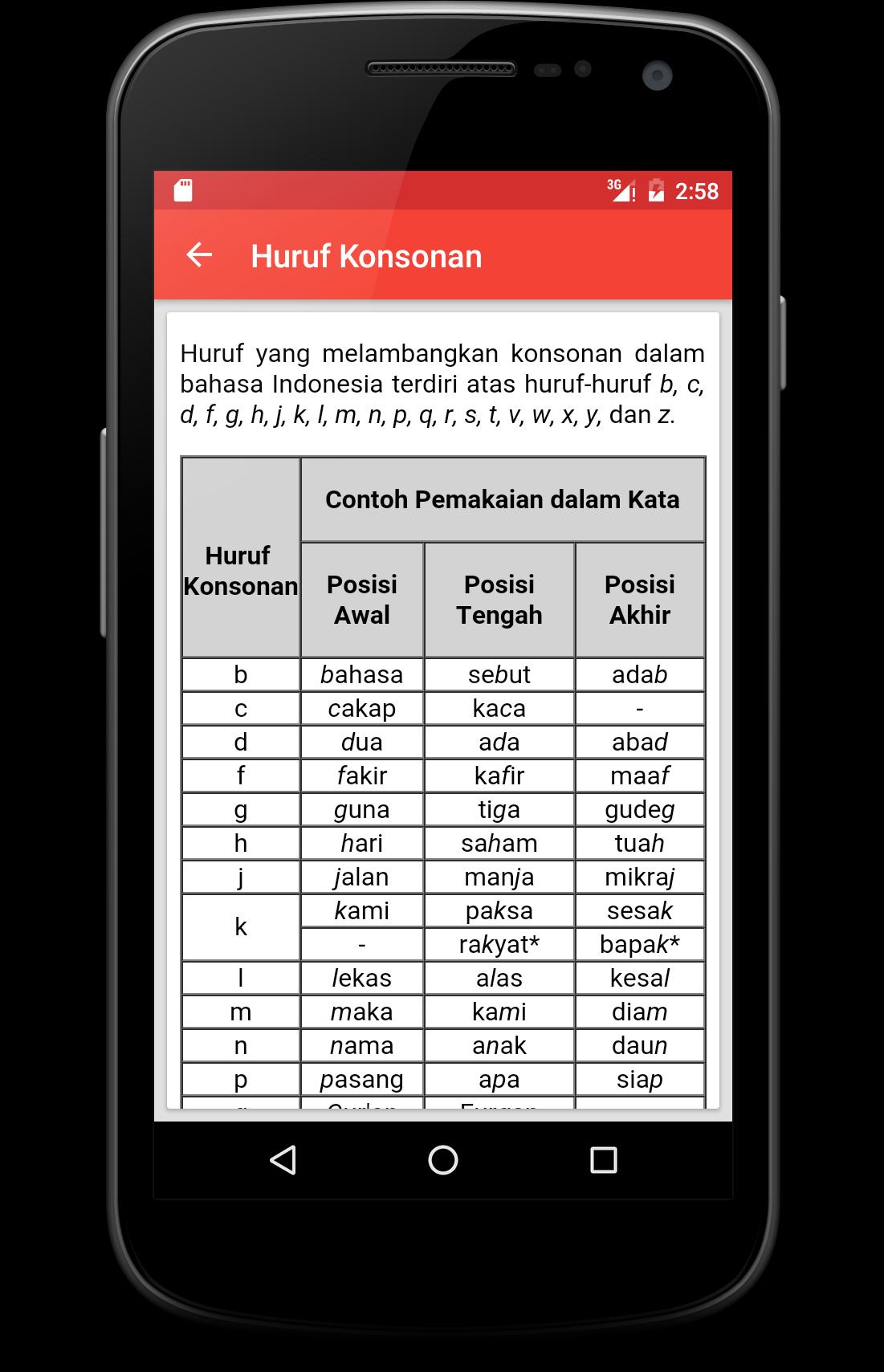 Eyd Ejaan Yang Disempurnakan For Android Apk Download