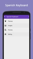 Spanish Keyboard Plakat