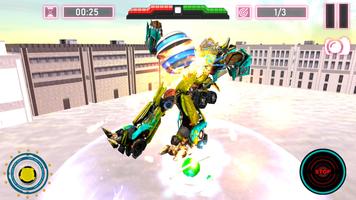 Ball Robot Transform Game : Robot War Ball capture d'écran 2