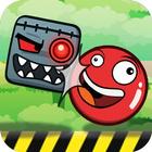 Red Roll Ball Adventure - Jump Ball New Adventure biểu tượng