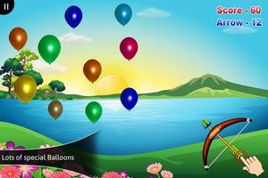 3D Balloon Archery Poster