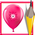 Balloon pop game icon