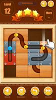 پوستر Block Puzzle- Ball Rolling