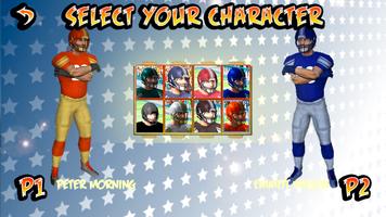 Football Rugby Players Fight screenshot 2