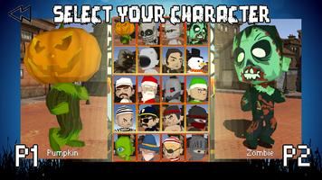 Halloween Cartoon Fighters capture d'écran 3