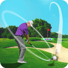 Golf Shots - Driving Range Zeichen