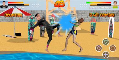 Surfer Fight Beach screenshot 2