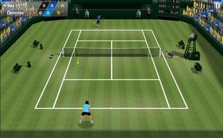 Ultimate 3D Tennis captura de pantalla 1