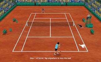 Ultimate 3D Tennis capture d'écran 2