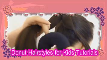 Donut Hairstyles for Kids Guides Affiche
