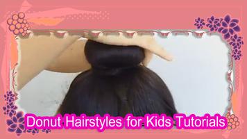 Donut Hairstyles for Kids Guides syot layar 1