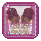 آیکون‌ Easy Ponytail Hairstyle Guides