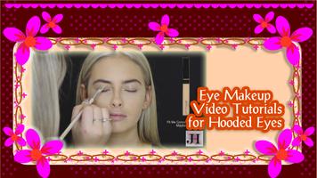 Eye Makeup for Hooded Eyes Guides Ekran Görüntüsü 1