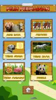 Game Anak Edukasi Hewan Darat ภาพหน้าจอ 2