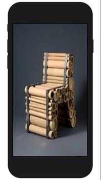 bamboo chair model poster