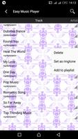 Easy Music Player capture d'écran 1