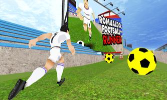 Romualdo Football Runner Poster