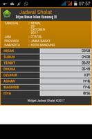 Jadwal Shalat Bandung Jawa Barat capture d'écran 1