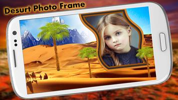 Desert Photo Frame پوسٹر