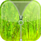 Nature Beauti Zip Screen Lock icon