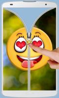 Smiley Love Zipper Lock ภาพหน้าจอ 1