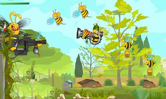 Bee Combat Shooter 3D capture d'écran 1