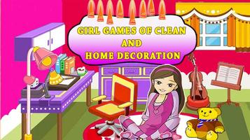 Girl Home Decoration Games ❤️-poster