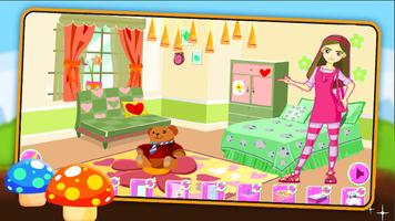 Girl Home Decoration Games ❤️ capture d'écran 1