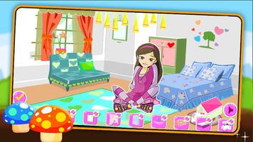Girl Home Decoration Games ❤️ capture d'écran 3