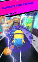 Banana Minion Subway Rush Affiche