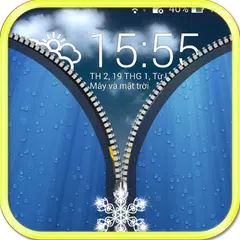 Lock screen zipper APK download