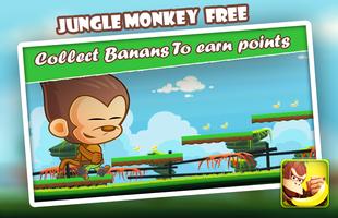 برنامه‌نما Jungle Run Monkey عکس از صفحه