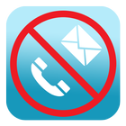bloquant SMS, appel bloqueur icône
