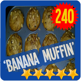 Banana Muffin Recipes 📘 Cooking Guide Handbook ícone