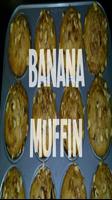 Banana Muffin Recipes 📘 Cooking Guide Handbook الملصق