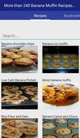 1 Schermata Banana Muffin Recipes 📘 Cooking Guide Handbook