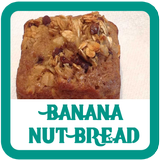 Banana Nut Bread Recipes icône