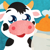 آیکون‌ Baby Cow Secret Pet Games 🐮