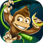 Banana Island-Biegająca Małpka ikona