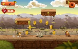Monyet Pelari Permainan Gratis screenshot 1