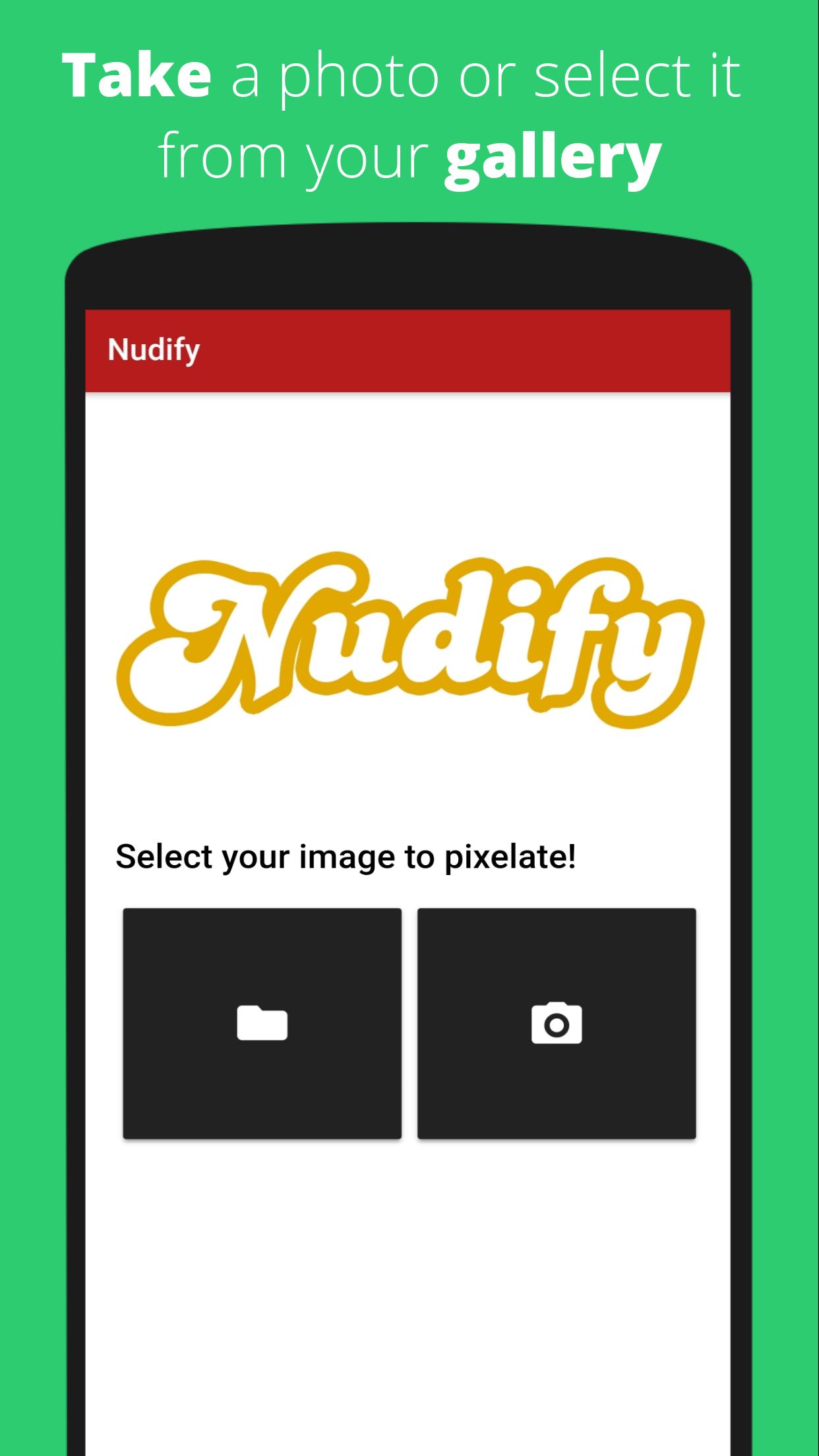 The description of Nudify App.
