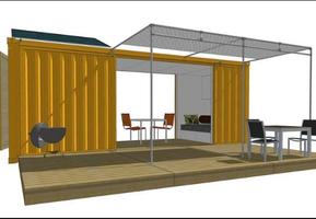 container home design poster