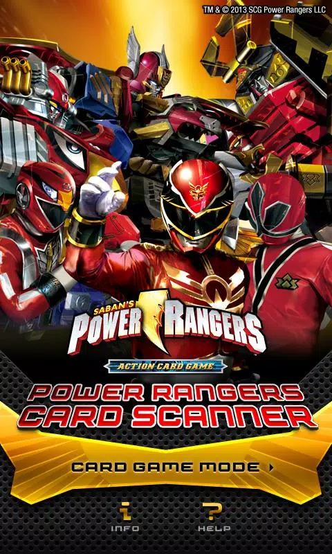 POWER RANGERS CARD SCANNER APK for Android Download