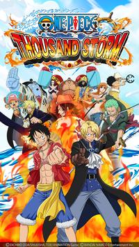 ONE PIECE THOUSAND STORM poster
