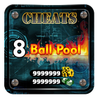 Cheat Coins Free For 8 Ball Pool Prank VIP Pros 图标